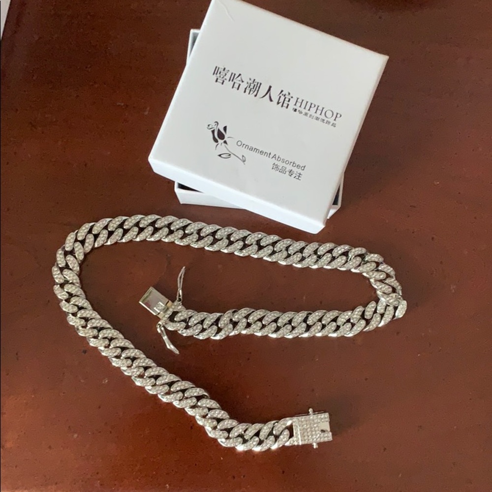 Men’s Rhinestone Necklace
